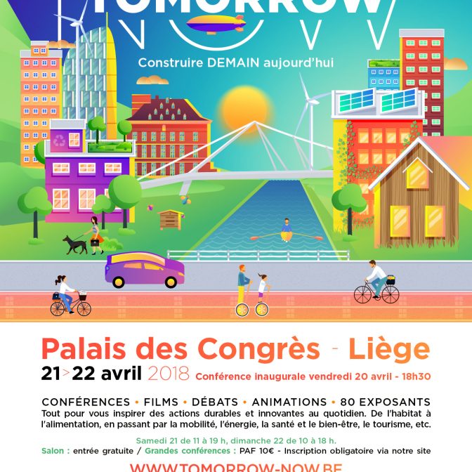 TomorrowNow : article du blog de helium3, bureau d'architecture à Liège