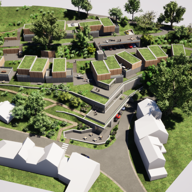 VISION #1 – Quartier d’habitats durables et accompagnés pour seniors autonome : article du blog de helium3, bureau d'architecture à Liège