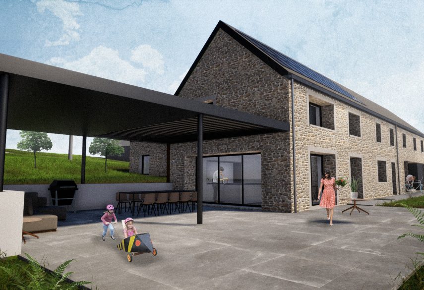 Sotrez : projet de helium3, bureau d'architecture à Liège