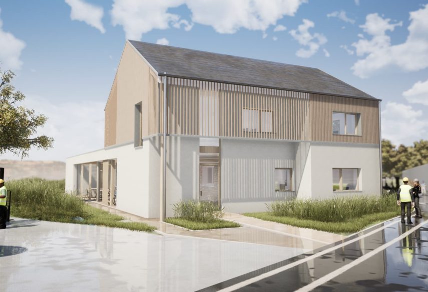 Connectimmo : projet de helium3, bureau d'architecture à Liège