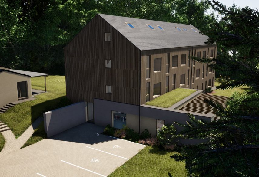 Stira : projet de helium3, bureau d'architecture à Liège
